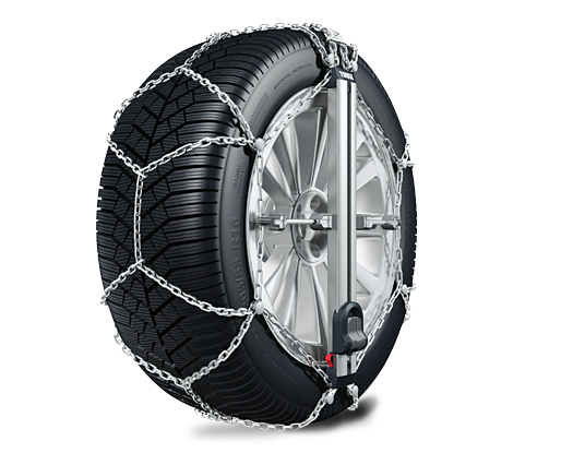It takes only 12 seconds per tire to install Easy Fit Snow Chains. Rather than driving onto a precisely aligned chain system, a user slips a set over a tire and then depresses a pedal on a central aluminum bar to tighten the chains all together.** Thule Easy Fit Snow Chains** <a href="http://www.etrailer.com/Tire-Chains/Thule/TH00204104.html?feed=npn&amp;gclid=CP7QoYOz3rQCFUOK4AodJlUAIw">$450</a>