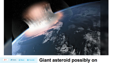 Bogus User-Generated CNN Asteroid Apocalypse Article Goes Viral