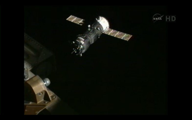 Russian Robotic Spacecraft Completes First Same-Day Docking at ISS, Just Six Hours After Launch