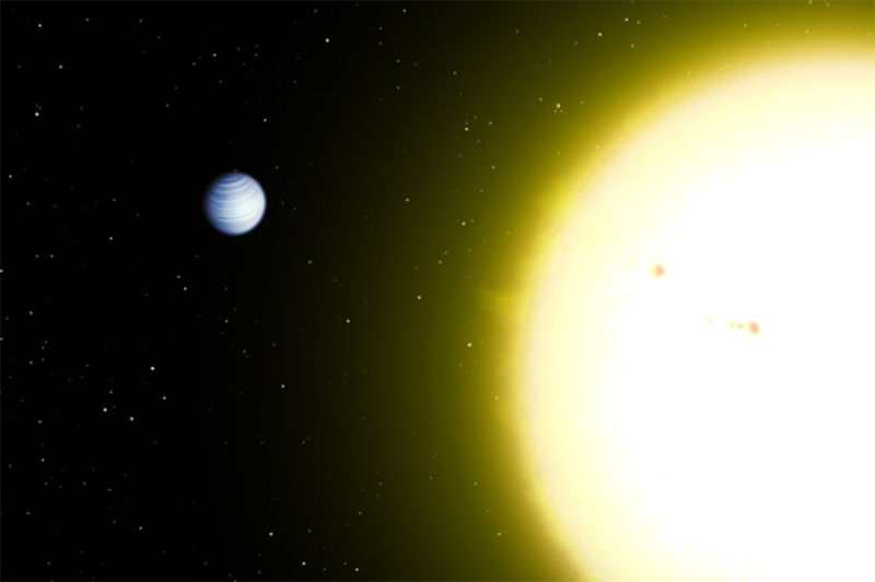 If it could be said a single discovery kick-started the search for extrasolar planets, it would be that of 51 Pegasi b [left], in 1995. It was the first extrasolar planet to be found orbiting a normal star and was discovered using the same Doppler effect we experience every day when a siren passes by us at high speed. It was a popular news story at the time—finally we had confirmation that just <em>maybe</em> our solar system was not unique. Since that day, we've learned how common, in fact, our system may be. As of early June 2008, the number of confirmed extrasolar planets is nearly 300; it climbs exponentially every year as our technologies for detection grow more sophisticated. To be sure, the vast majority of these planets are gas giants in close, short orbits around their stars—not the kind of celestial bodies on which we expect to find life. That's not to say that Earth-like, terrestrial planets aren't out there as well. It's just that the gas giants are much easier to "see" when we go looking because they tend to zip around their parent stars in a matter of days. We watch those stars for variations in the way they give off light, but don't actually spot the planets themselves because they are so many magnitudes dimmer than their parent stars. Gas giants are large enough and move quickly enough to produce a noticeable effect on their stars from here on Earth, but for a planet similar to Earth's size, that's not the case. In order to find an Earth-sized planet, we would need to watch a star nonstop for years on end and be able to detect the slightest change in brightness as the planet passed in front of it (known as a transit). Fortunately for SETI enthusiasts, NASA has just that mission on its schedule for launch next year.