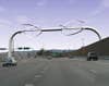 A student at Arizona State University has proposed overpass-mounted turbines that, based on windspeeds of at least 10 mph kicked up by cars, could each produce enough electricity to power one small home.