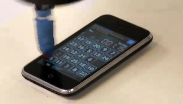 Video: Lightning-Fast Finger-Bot Sets World Record for Playing iPhone Game