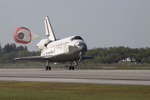 Veteran Space Shuttle Discovery Touches Down For The Last Time