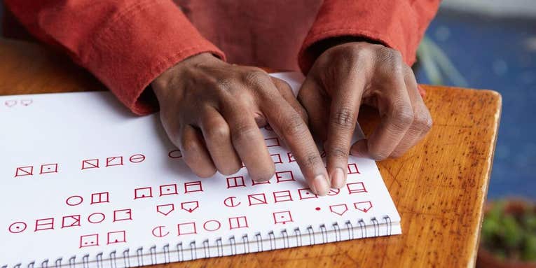 This company wants to replace braille with a controversial new font