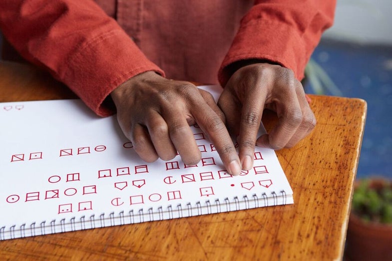 This company wants to replace braille with a controversial new font