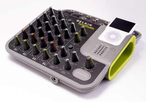 Aspiring music producers and DJs now have a completely portable recording studio. This mixer lets you create four-track masterpieces, fades and all, and save the results straight to an iPod. <strong>Belkin TuneStudio $200â€$250; <a href="http://belkin.com">belkin.com</a></strong>