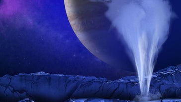 Evidence of life on Jupiter's moon Europa could be just inches below the surface