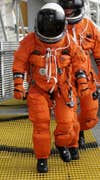 orange nasa launch and entry suit