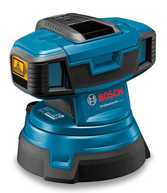 The GSL 2 is the first laser level that points out bumps in floors automatically. After a user sets a reference, two lasers scan a 60-foot circle—one on top of the other, appearing as one beam. Where the ground is uneven, they diverge, appearing as two. <strong>Bosch GSL 2 Surface Laser</strong> <a href="http://www.amazon.com/Bosch-GSL-Surface-Leveling-Preparation/dp/B008KXAG1M?tag=camdenxpsc-20&asc_source=browser&asc_refurl=https%3A%2F%2Fwww.popsci.com%2Fauthors%2Felbert-chu-laura-geggel%2Ffeed&ascsubtag=0000PS0000080312O0000000020240429100000">$549</a>