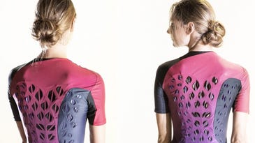 MIT used bacteria to create a self-ventilating workout shirt