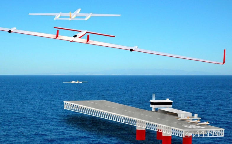 Drones serving as flying batteries could dock with an electric plane in flight, enabling the first transcontinental electric airplane journey.