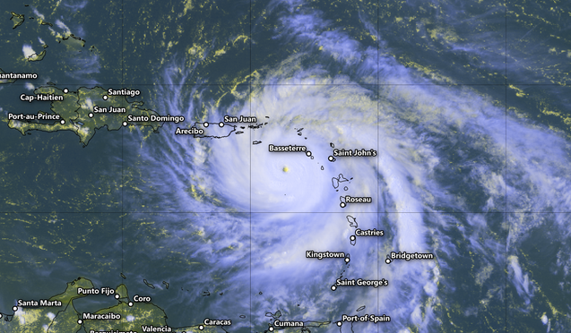 hurricane maria map