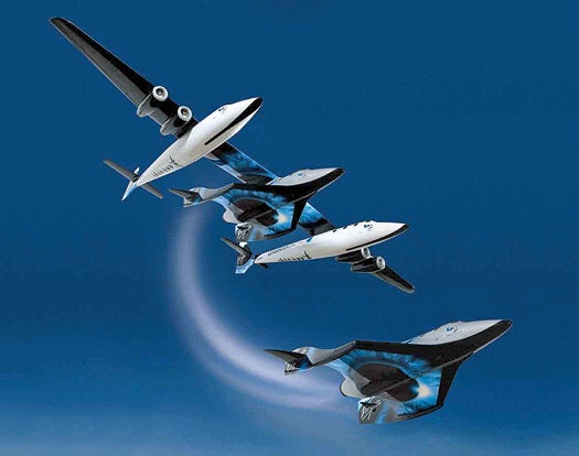 SpaceShipTwo and Eve