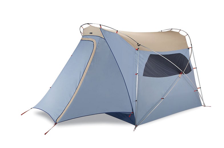 Any camping tent will provide shelter, but headroom? Not so much. NEMO Equipment's <a href="http://www.nemoequipment.com/product/?p=Wagontop+4P+%28Granite+Grey%2FBirch+Leaf+Green%29">Wagontop 4P</a> affords 6.5 feet of vertical space. Go ahead: Stand tall. <strong>$450</strong>