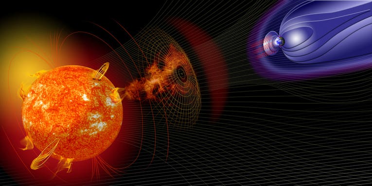 Plasma Plume Keeps Earth Safe From Solar Storms