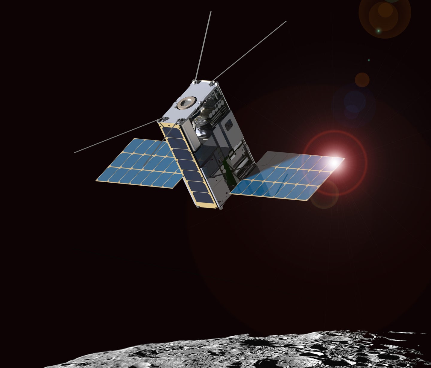 Tiny ‘Lunar IceCube’ Spacecraft Could Help NASA Build A Moon Mine