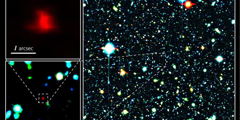 A Star System 12.9 Billion Light Years Away is the New Most Distant Galaxy