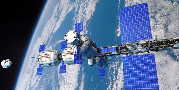 The factories of the future could float in space