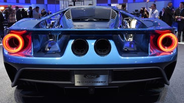 Back of Ford GT