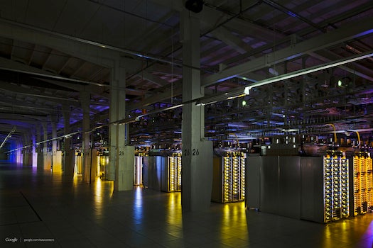 Google renovated an old paper mill to create this data center.