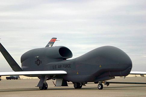 This spy drone can take off by itself, fly 3,000 miles, spend a day spying on an area the size of the state of Maine, fly back 3,000 miles, and then land itself. <em>-- P.W. Singer</em>