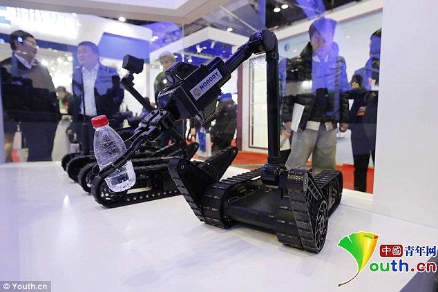 China Harbin Institute of Technology Robot Group armed