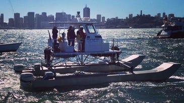 Inventor Rigs An Unprecedentedly Smooth Ride For Power Boats