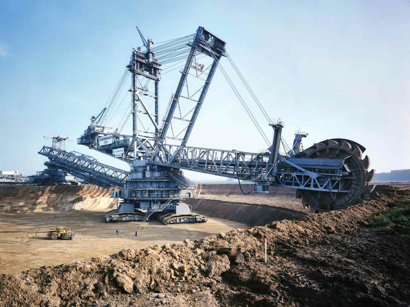 This excavator is one of the largest land vehicles on Earth