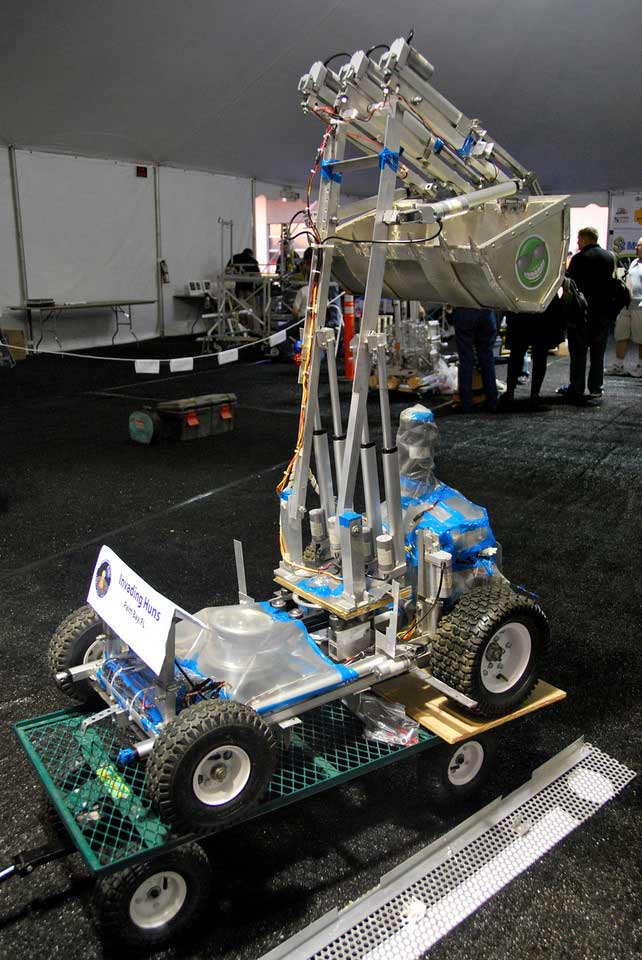 Lunar Digging Bots Roll Away with $750,000 in Prizes