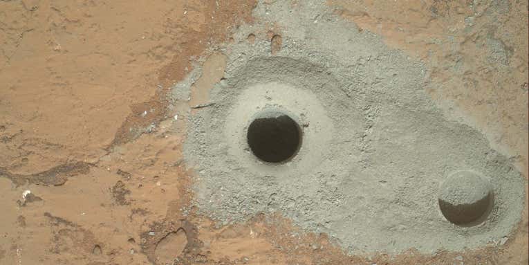 Mars Rover Curiosity Has Become The First Robot To Drill Another Planet