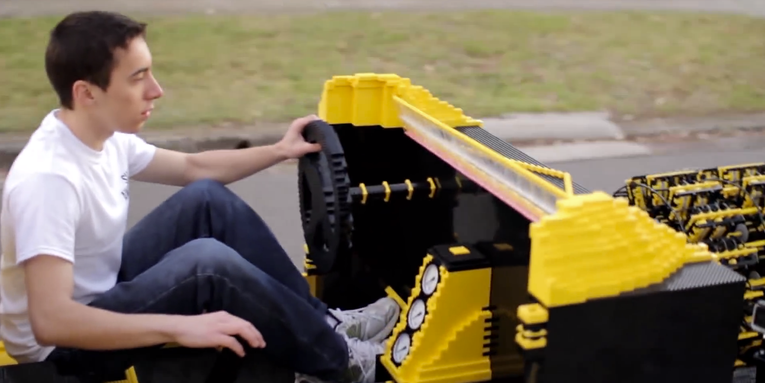 A Life-Size LEGO Car You Can Actually Drive