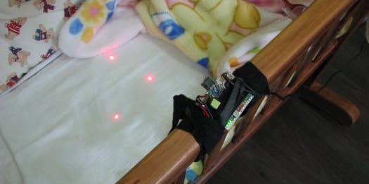 Video: New Dad Builds a Baby Monitor Out of Lasers and a Wiimote
