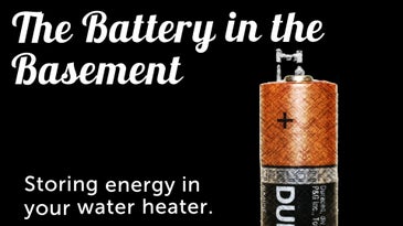 Your Water Heater Can Become A High-Power Home Battery