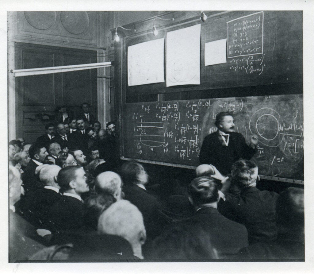 Einstein in Paris, 1922