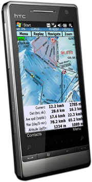 SatSports makes GPS units geared toward skiers, bikers, golfers, and runners, but now they're offering SatSki, an app for WinMobile. SatSki's ridiculous amount of features includes a digital trail map rife with mountain info about restaurants and nearby facilities. Route planning lets you avoid crowded beginner runs and GPS keeps track of the amount of vertical feet you've skied and your top speed. It also has an emergency feature to broadcast your location and a buddy finder to help track down friends if they go missing. <a href="http://SatSki.com">SatSki.com</a>