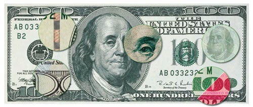 security flaws in today's $100 bill