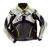 The Atem is the safest motorcycle jacket available. The company subjected every component—including foam chest, shoulder, and elbow pads; Kevlar cuffs; and a 1.33-millimeter leather shell—to stress tests that more accurately mimic crashes.** Alpinestars Atem Leather Jacket** <a href="http://www.motosport.com/motorcycle/product/?pssource=true&amp;psreferrer=http%253A%252F%252Fwww.google.com%252Faclk%253Fsa%253Dl%2526ai%253DCHZ8rFwfvUNStGOqa6wHj4IGgBdmvx4QDubDPqUf52JGRsgEIBRAFKAVQmPyAqAJgycapi8Ck2A-gAZGitP0DyAEHqgQmT9A9n09xySC4hb_CA8Y6-kWk8L7m91juvHCplH9nIcMelOW8hujABQWgBiaAB9fdywLgEsHFmNnTqIPg2wE%2526sig%253DAOD64_0Lk39tdnThPyb2Ea5CrlCLA5GZAQ%2526ctype%253D5%2526ved%253D0CFcQww8%2526adurl%253Dhttp%253A%252F%252Fwww.rkdms.com%252Fredirect%25253Fc%252526adtype%25253Dpla%252526goopid%25253D47817452665%252526d%25253D261919243%252526en%25253D27%252526cl%25253D500%252526u%25253Dhttp%2525253A%2525252F%2525252Fwww.motosport.com%2525252Fad%2525252F%2525253Fcode%2525253DSS-S-G-PRODUCT-EXTENSIONS%25252526key%2525253DAlpinestars-Atem-Leather-Jacket%25252526utm_medium%2525253Dcpc%252526kw%25253D%25257Bkeyword%25257D%2526rct%253Dj%2526q%253DAlpinestars%252BAtem%252BLeather%252BJacket&amp;key=Alpinestars-Atem-Leather-Jacket&amp;utm_medium=cpc&amp;gclid=COGc-ba03rQCFcuZ4Aod3hcAhA&amp;segment=badger-street">$700</a>