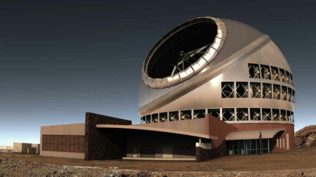 The gigantic Thirty Meter Telescope will officially be coming to Hawaii after multiple hold ups. The volcanic digs only make it look more super-villain-y. <em>From March 28, 2014</em>