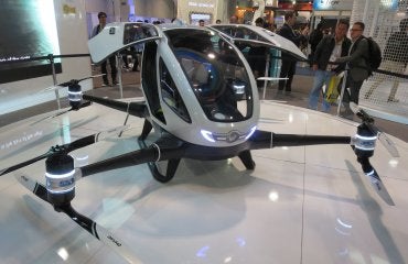 Ehang 184 passenger drone China