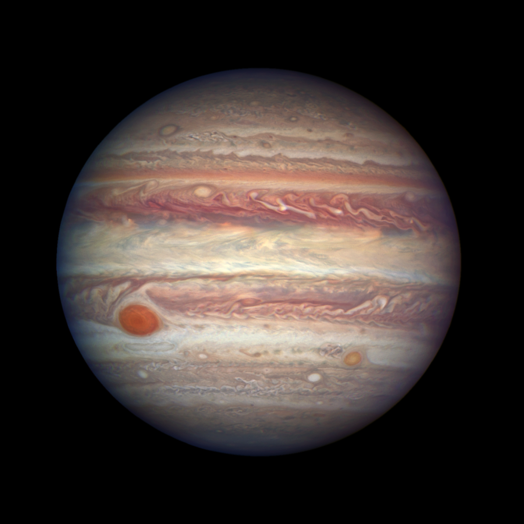 Jupiter through the Hubble Space Telescope