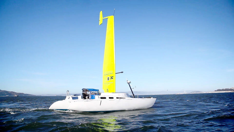 This Wind-Powered Commuter Ferry Is Built Like A Racing Boat