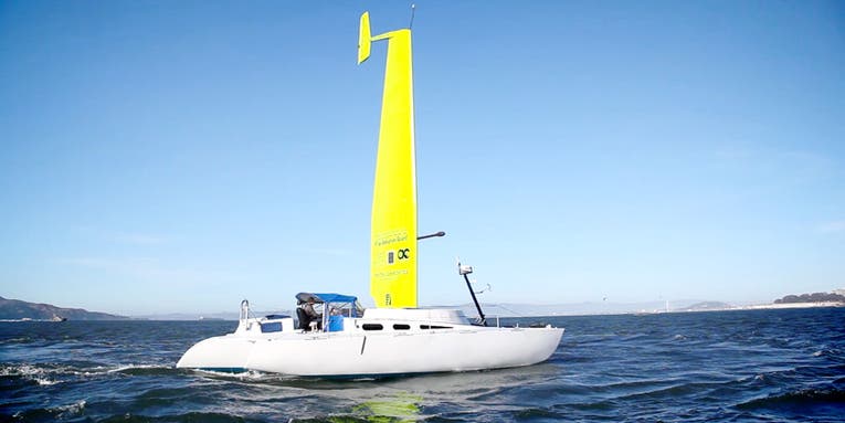 This Wind-Powered Commuter Ferry Is Built Like A Racing Boat