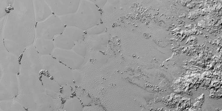 Pluto’s Heart Probably Has Floating Mounds of Water Ice
