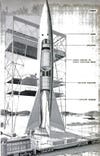 "An atomic spaceship, General Electric engineers say, awaits more novel and distant developments: a reactor yielding electricity directly, and an engine shooting a jet of electrified particles rearward for propulsion." Read the full story in our August 1955 issue.