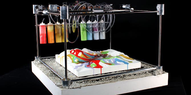 3-D Painting Visualizes Earthquakes In Real Time