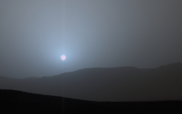 Mars-sunset
