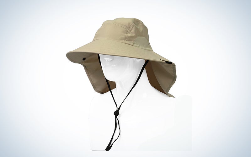 Sun Blocker Unisex Neck Flap Hat Sun Protection Hat