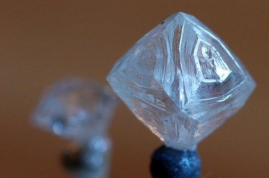 Superheated Water Etches Diamond