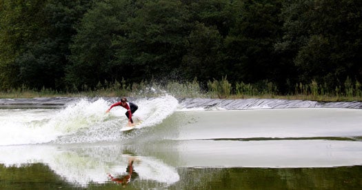 A Surf Park High In the Pyrenees