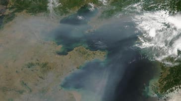 Changing weather patterns are trapping pollution over Chinese cities